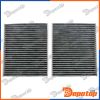 Filtre d'habitacle à charbon pour BMW | FCF-BM-017C, 0986AF5674